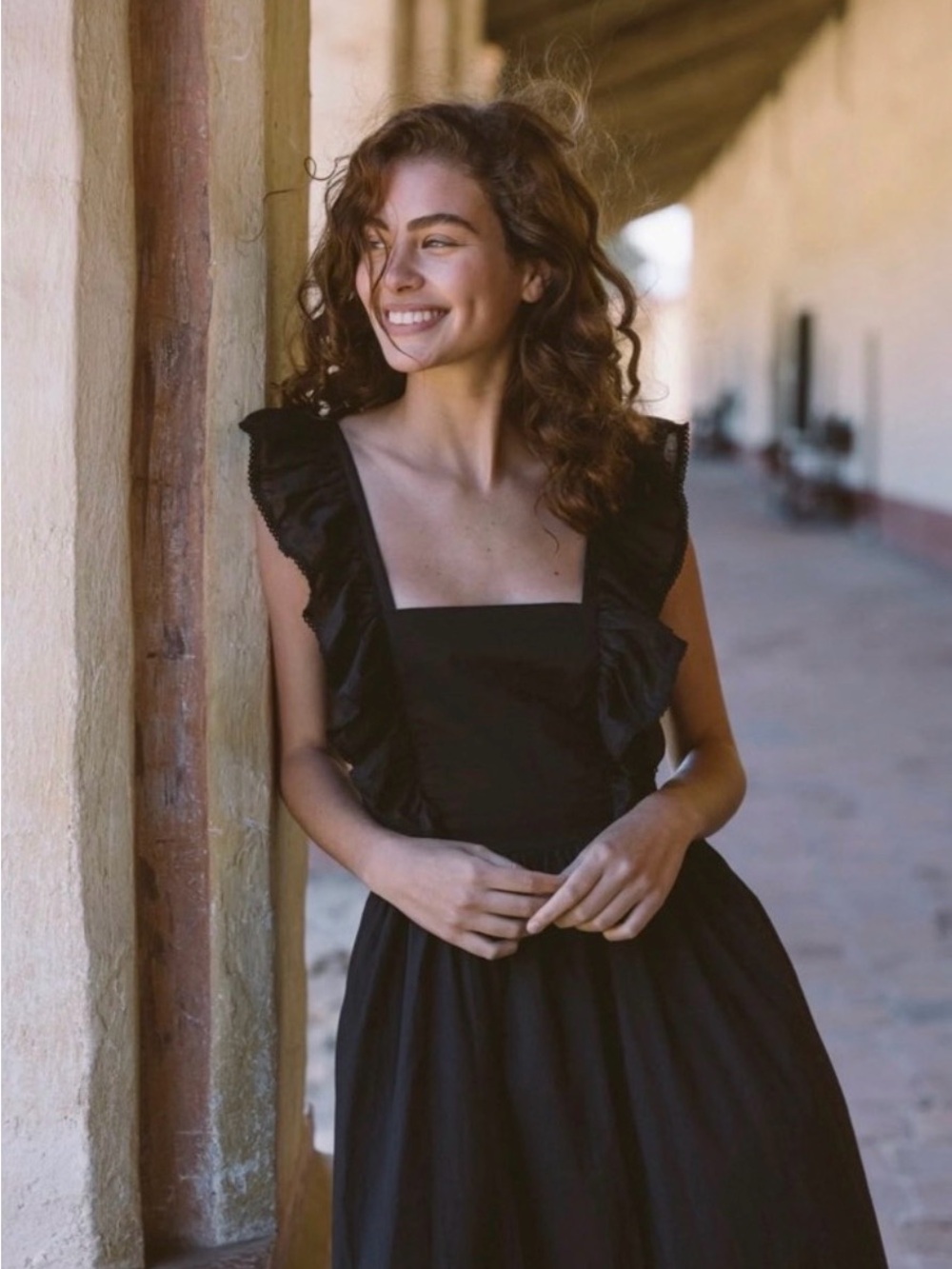 ISO *IN SEARCH OF* Kara Thoms Boutique Alma Dress in Noir *DO NOT PURCHASE*